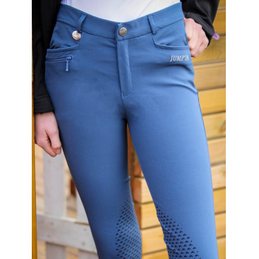 Pantaloni da equitazione Junior unisex Sacha Jump'In Blu ufficiale
