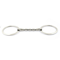 Filet a 2 anelli piatti 90 mm Jump'In bloccato con rulli