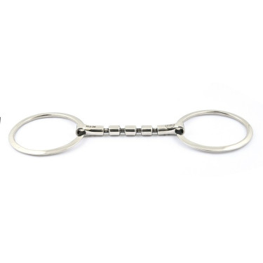 Filet a 2 anelli piatti 90 mm Jump'In bloccato con rulli