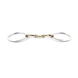 Filet a 2 anelli piatti 90 mm Jump'In attorcigliato con paletta