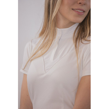 Polo da concorso Pénélope Las Honey maniche corte Polo da concorso Pénélope Las Honey maniche corte
