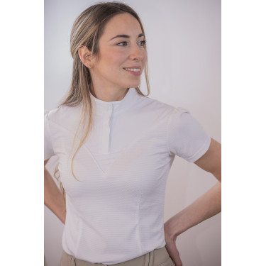 Polo da concorso Pénélope Las Honey maniche corte Polo da concorso Pénélope Las Honey maniche corte
