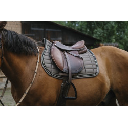 Cuffia anti-mosche Equithème Domino Cuffia anti-mosche Equithème Domino