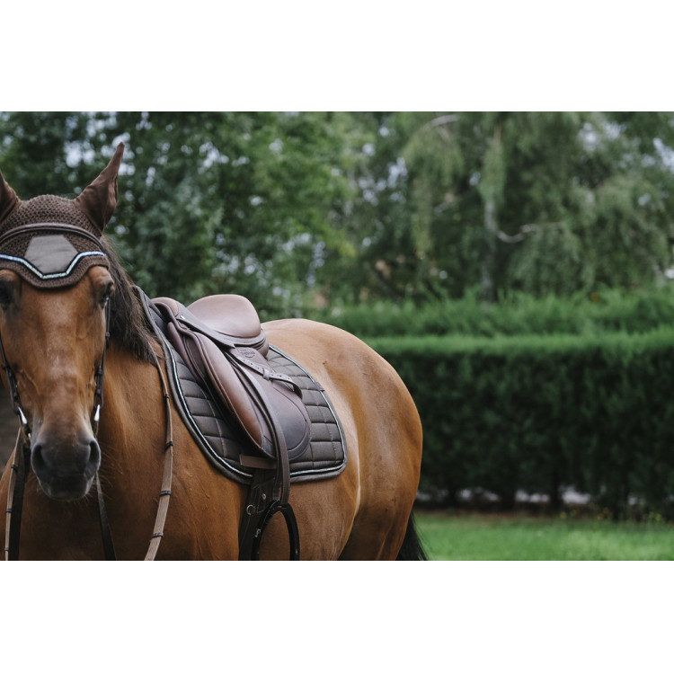 Cuffia anti-mosche Equithème Domino Cuffia anti-mosche Equithème Domino