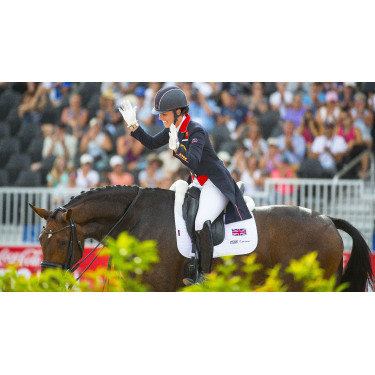 Sottosella da dressage LeMieux - cotone Bianco