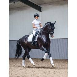 Sottosella da dressage LeMieux - cotone Bianco