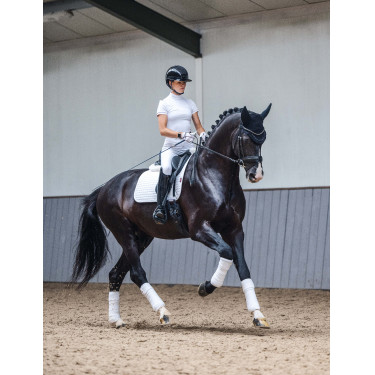 Sottosella da dressage LeMieux - cotone Bianco