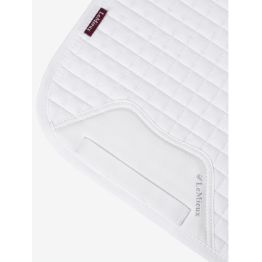 Sottosella da dressage LeMieux - cotone Bianco