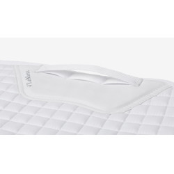 Sottosella da dressage LeMieux - cotone Bianco