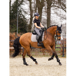 Sottosella da dressage LeMieux - cotone Grigio Sottosella da dressage LeMieux - cotone Grigio