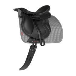 Tappetino LeMieux Suede Dressage Square Grigio