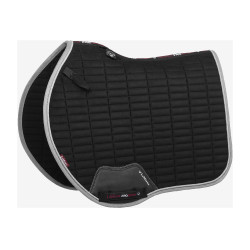 Tappetino LeMieux Eurojump Scamosciato Nero / Argento / Grigio Tappetino LeMieux Eurojump Scamosciato Nero / Argento / Grigio