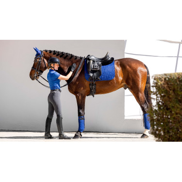 Fasce da polo LeMieux Luxury Blu benetton