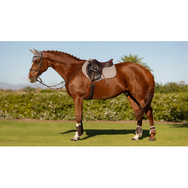 Sottosella LeMieux Prosport close contact square - cotone Grigio Sottosella LeMieux Prosport close contact square - cotone Grigio