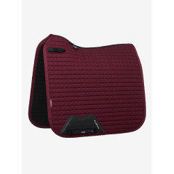 Tapis LeMieux dressage square - coton Bordeaux Tapis LeMieux dressage square - coton Bordeaux