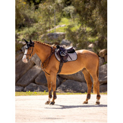 Tappetino LeMieux Eurojump Scamosciato Grigio