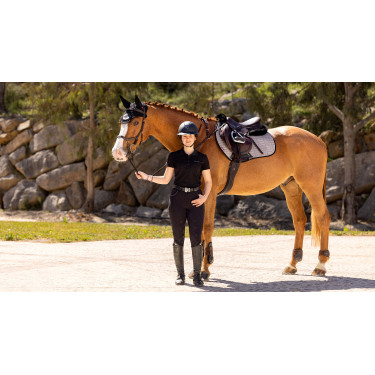 Tappetino LeMieux Eurojump Scamosciato Grigio