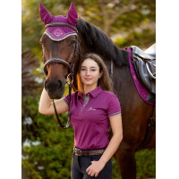 Bonnet anti-mouche LeMieux Signature Bordeaux