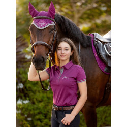 Cuffia antimosche LeMieux Signature Prugna Viola