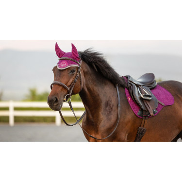 Cuffia antimosche LeMieux Signature Prugna Viola