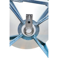 Silo monobloc à aliments La Gée + châssis galva Silo monobloc à aliments La Gée + châssis galva