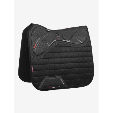 Tappetino LeMieux X-Grip Silicone Dressage Square Nero Tappetino LeMieux X-Grip Silicone Dressage Square Nero