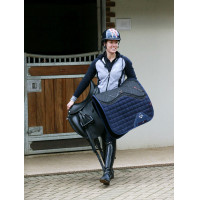 Tappetino LeMieux X-Grip Silicone Dressage Square Blu benetton Tappetino LeMieux X-Grip Silicone Dressage Square Blu benetton