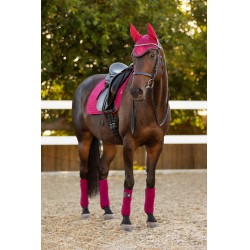 Tappetino LeMieux Suede Dressage Square Mora Bordeaux Tappetino LeMieux Suede Dressage Square Mora Bordeaux