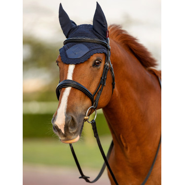 Cuffia anti-mosche LeMieux Elite Blu navy Cuffia anti-mosche LeMieux Elite Blu navy