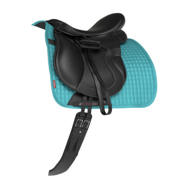 Tappetino LeMieux Suede Dressage Square Azzurro Blu