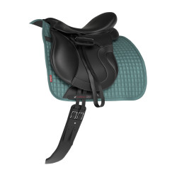 Tappetino LeMieux Suede Dressage Square Saggio Blu Tappetino LeMieux Suede Dressage Square Saggio Blu