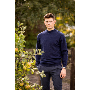 Maglione girocollo LeMieux uomo Blu navy Maglione girocollo LeMieux uomo Blu navy