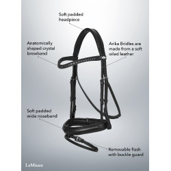 Briglia da dressage LeMieux Arika Briglia da dressage LeMieux Arika