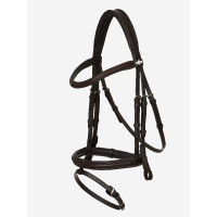 Briglia LeMieux Arika con capezzina combinata Nero / argento