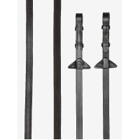 Redini in gomma/pelle LeMieux Avana / ottone Marrone