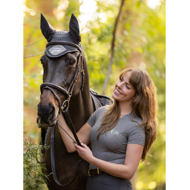 Cuffia antimosche LeMieux Earth Muschio Marrone