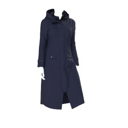 Cappotto lungo da equitazione leggero LeMieux Amélie Blu navy