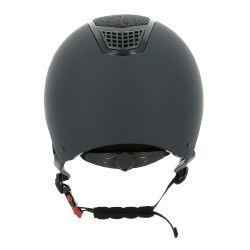 Casco Equithème Airy Nero / blu brillante