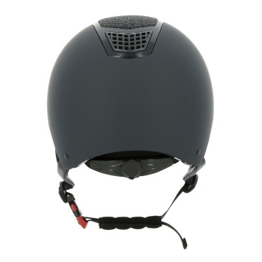 Casco Equithème Airy Nero / blu brillante