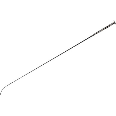 Frustino da dressage Whip & Go Diamond manico in nylon Nero