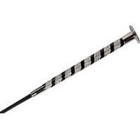 Frustino da dressage Whip & Go Diamond manico in nylon Nero