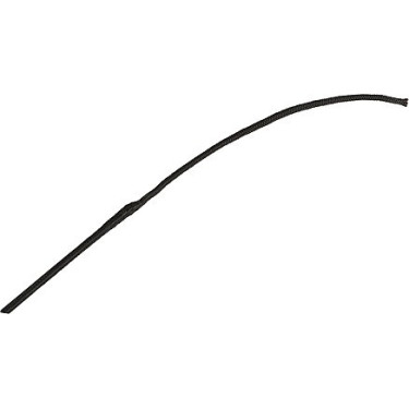 Frustino da dressage Whip & Go Diamond manico in nylon Nero