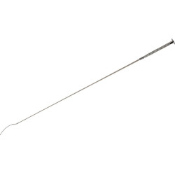 Frustino da dressage Whip & Go Diamond manico in nylon Nero