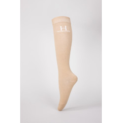 Calzini da equitazione Badminton Harcour Sabbia Beige