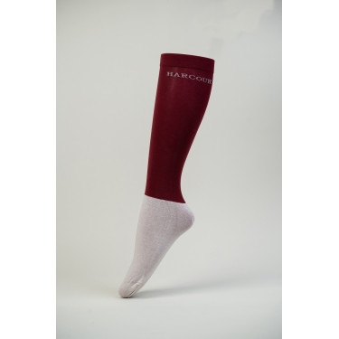 Chaussettes Harcour Vaya 2 paires Bordeaux