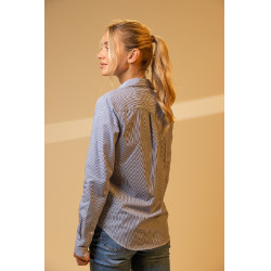 Camicia Harcour Swany Bianco / blu navy