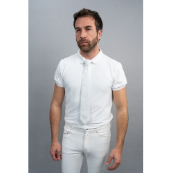 Cravatta Harcour Corbi Bianco