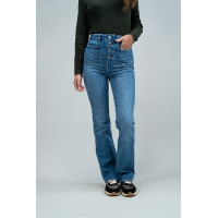 Jean Flare Harcour Juvo Jeans Grigio Jean Flare Harcour Juvo Jeans Grigio