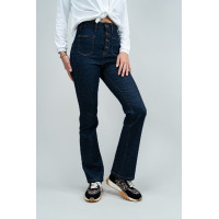 Jean Flare Harcour Juvo Jeans Grigio