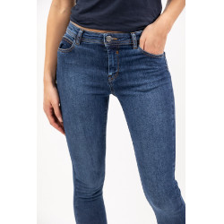 Jean Slim Harcour Preppy Jeans grezzi Blu marino